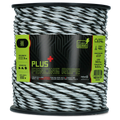 ZoneGuard 6 mm Plus fencing rope black and white 200 m