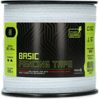 ZoneGuard 20 mm Basic fencing tape white 200 m (4 wires)
