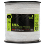 ZoneGuard 40 mm Basic fencing tape white 200 m