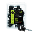 ZoneGuard Ring insulator black with bolt (metal core)