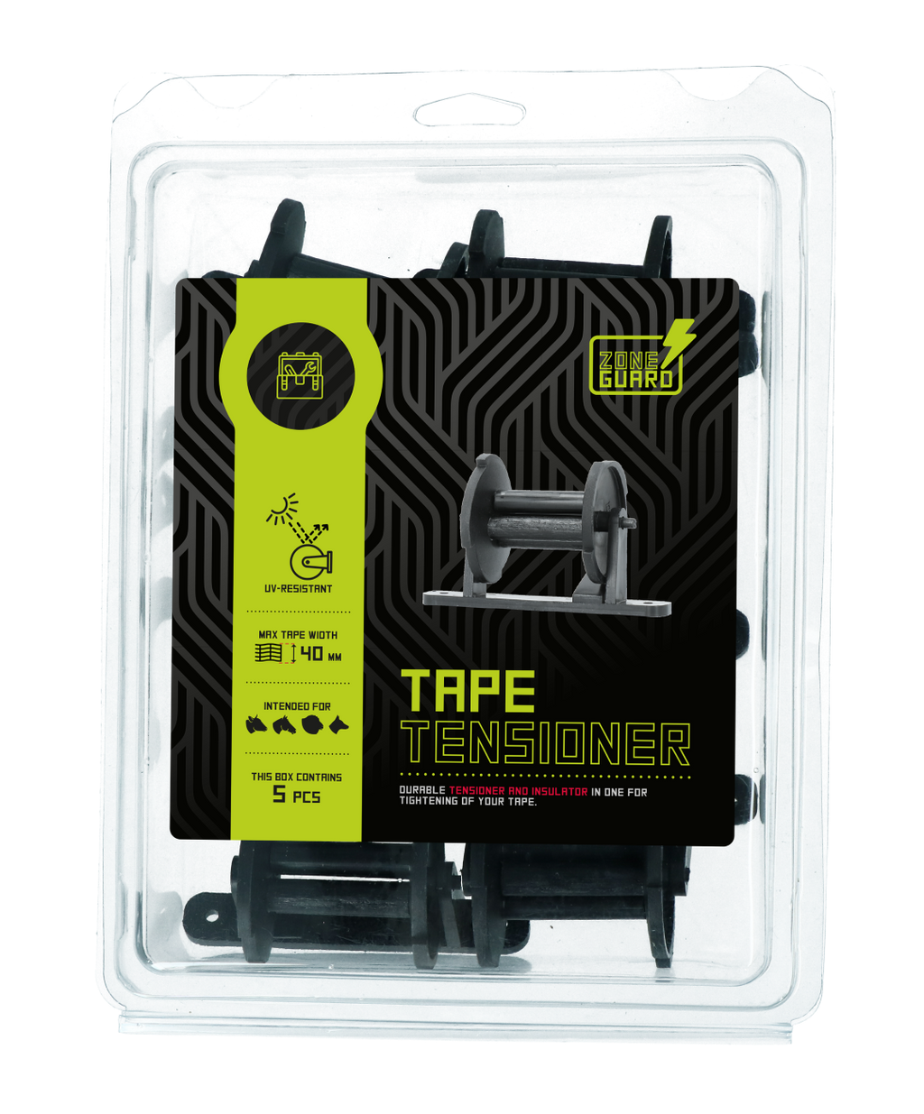 ZoneGuard Tape tensioner and insulator 40 mm